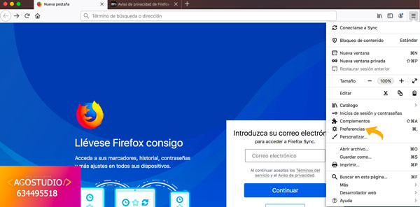 Abrir Firefox